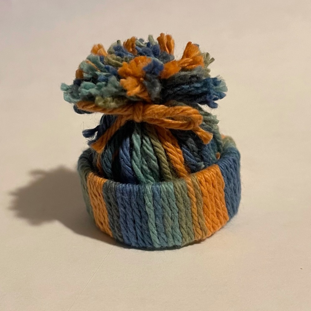 Handmade Winter hat Ornament